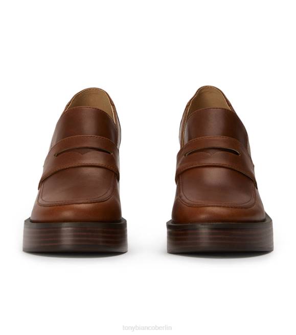 Slipper mit Absatz| de Tony Bianco Frauen Taranto Freizeitschuhe Cognac 4624365